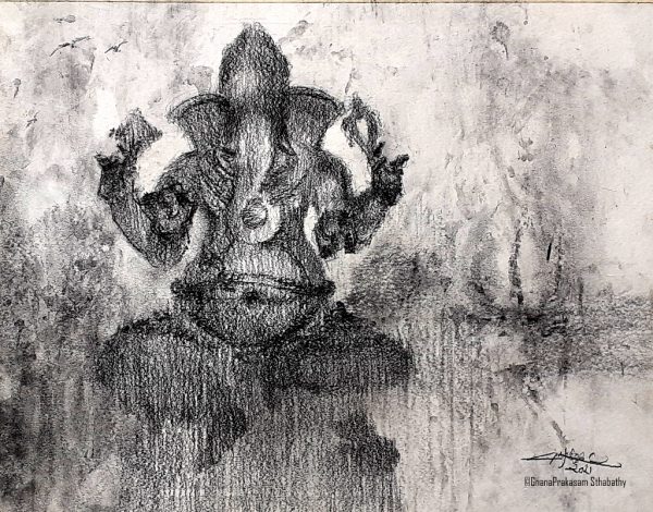 Vinayaka chavithi-graphite