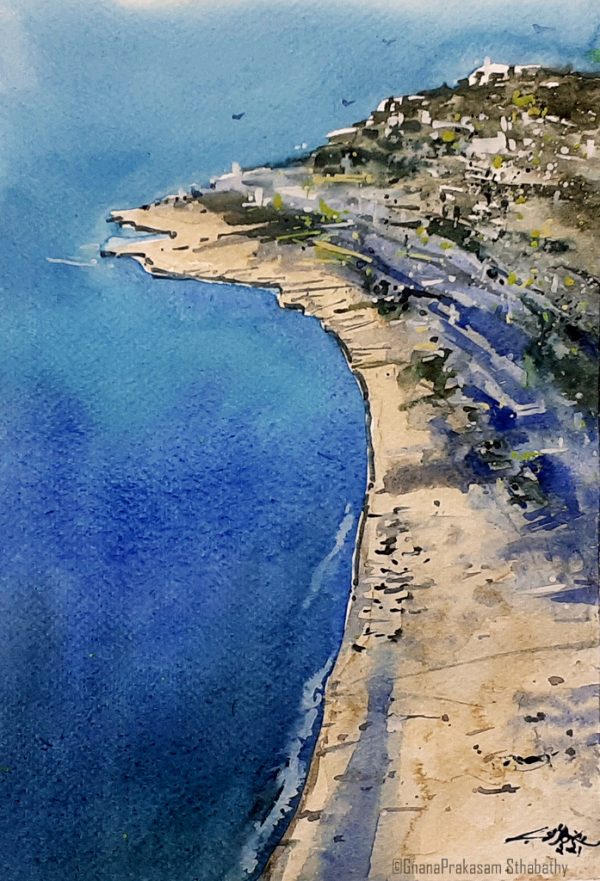 Beachscape-watercolor