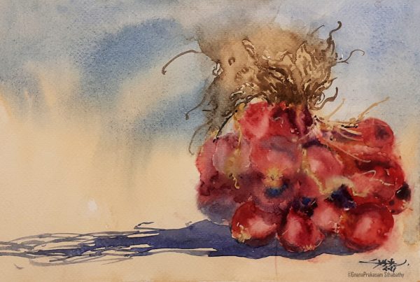 still life watercolor