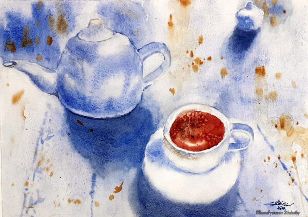 Tea Watercolor