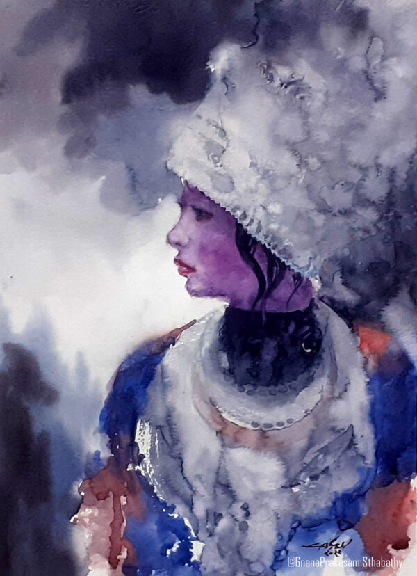 chinese people – watercolor