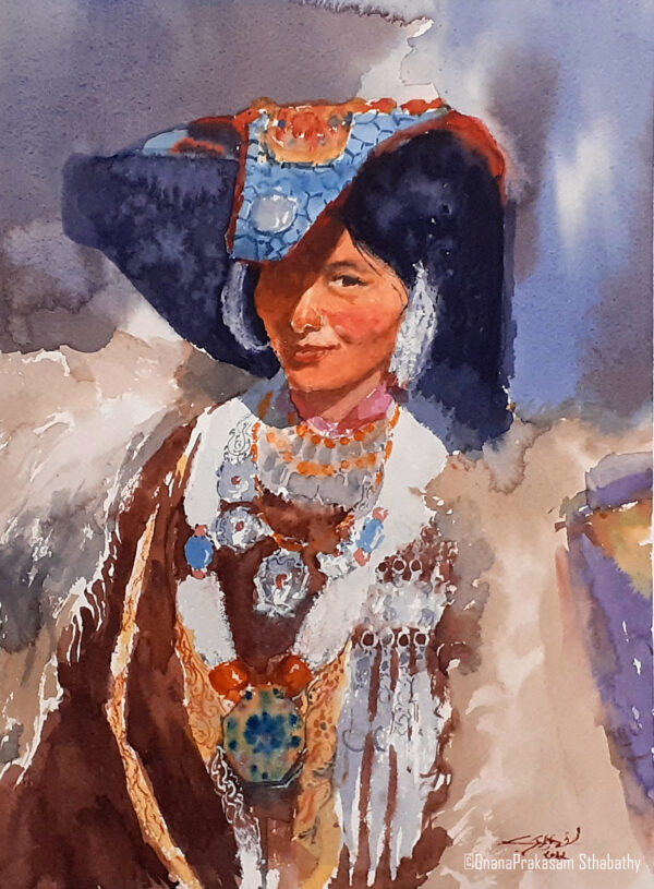 Ladakhindia– watercolor