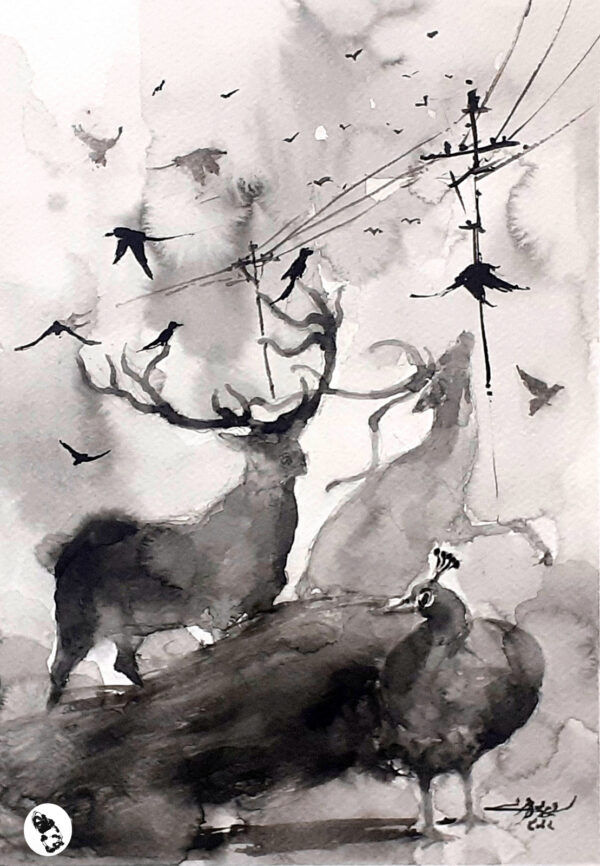 Blessings Overflow-watercolor