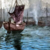 Boat – watercolor