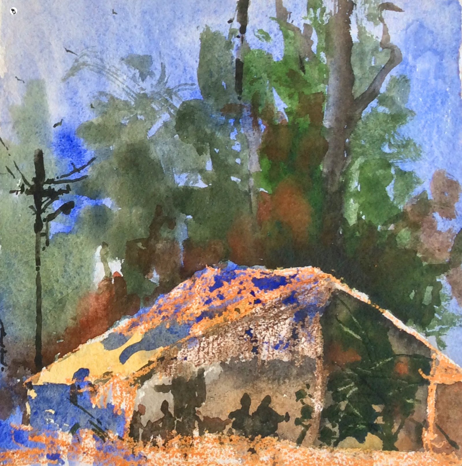 watercolor & Pastel